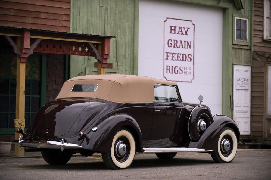  Lincoln Model K Convertible Victoria by Brunn 1937 года  (фото 7 из 7)